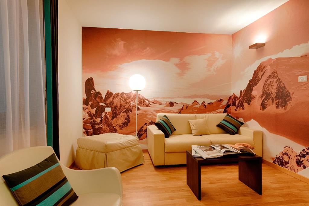 Hb Aosta Hotel & Balcony Spa Ruang foto
