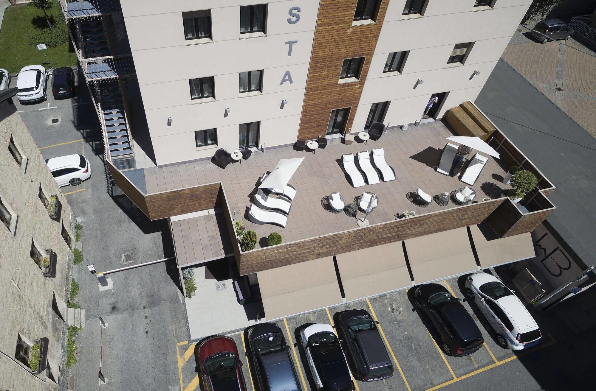 Hb Aosta Hotel & Balcony Spa Bagian luar foto